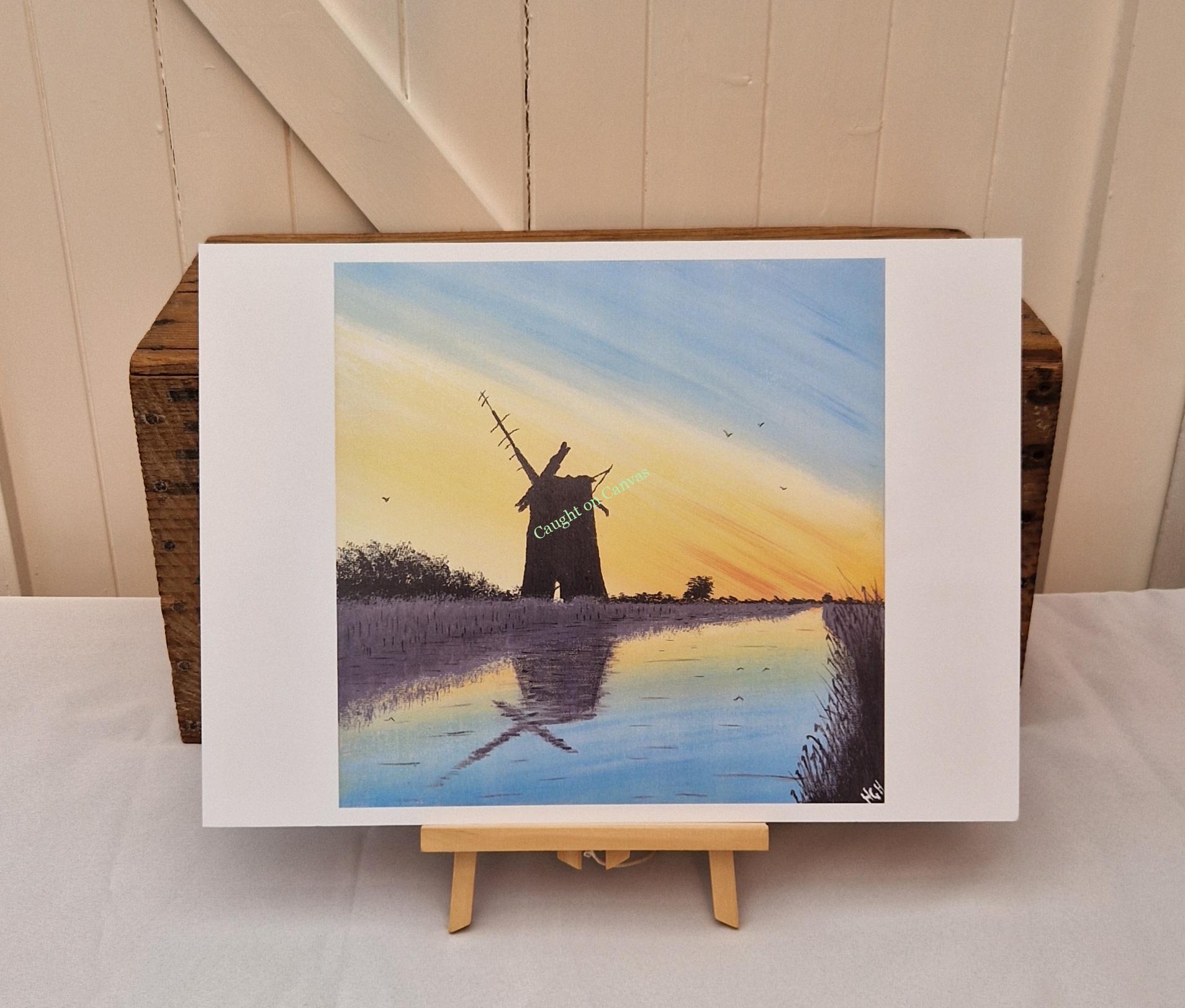 Brograve Mill Sunset.