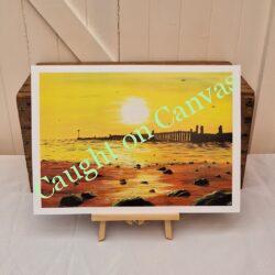 Overstrand Sunrise Stoney Beach Landscape