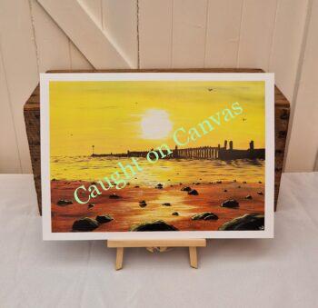 Overstrand Sunrise Stoney Beach Landscape