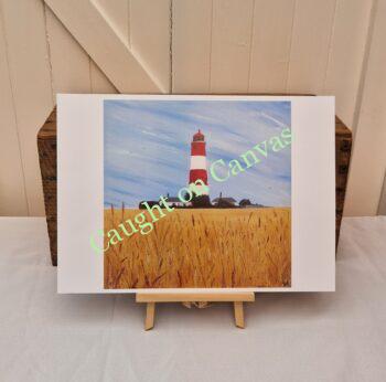 Fields of Gold. Happisburgh Lighthouse, Norfolk.