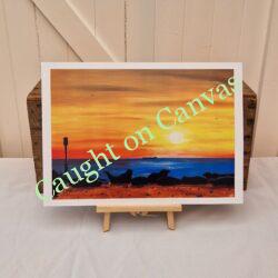 Horsey Seal Sunrise. Norfolk Coast.