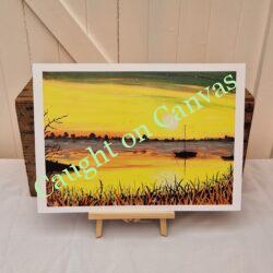 Misty Sunrise on the Broads.