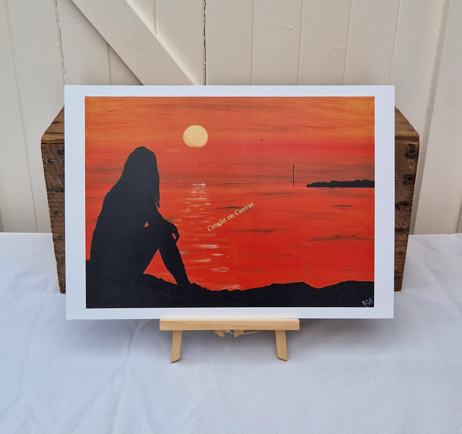 Sea Palling Lone Lady