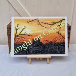 Lessingham Church Through a Cobweb