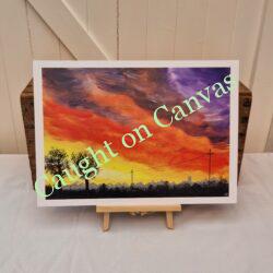 Telegraph Line Sunset