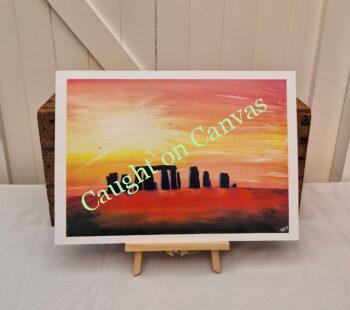 Stonehenge Sunset