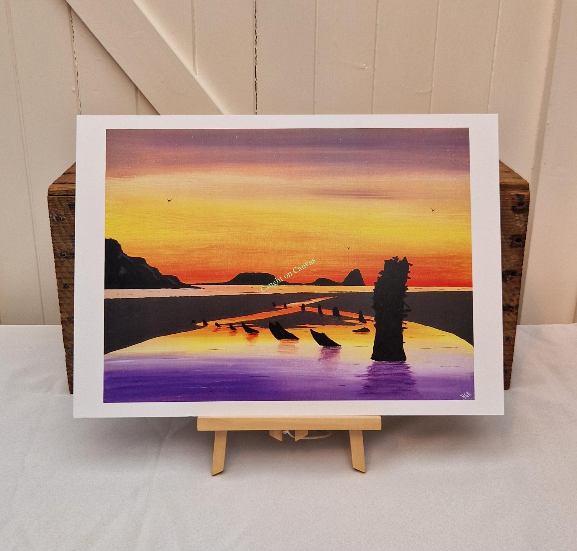 Worms Head Sunset - Image 2