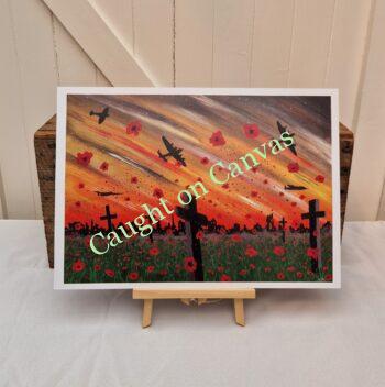 Dropping Poppies not Bombs