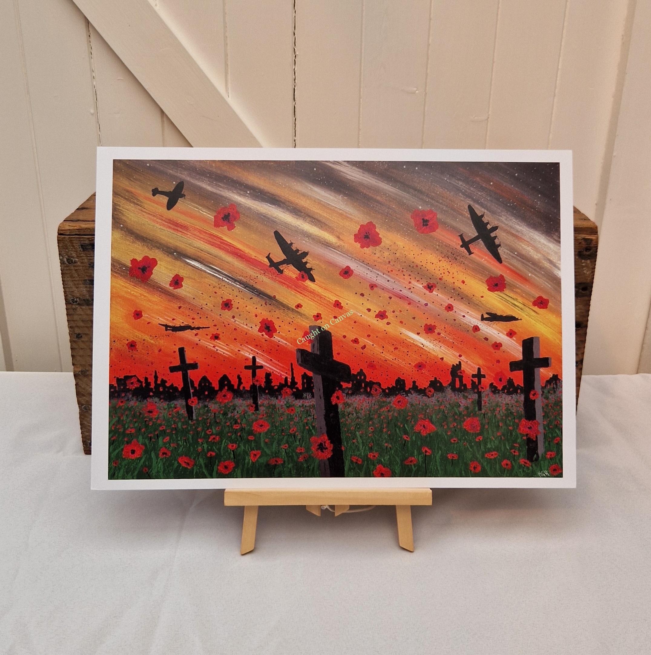 Dropping Poppies not Bombs