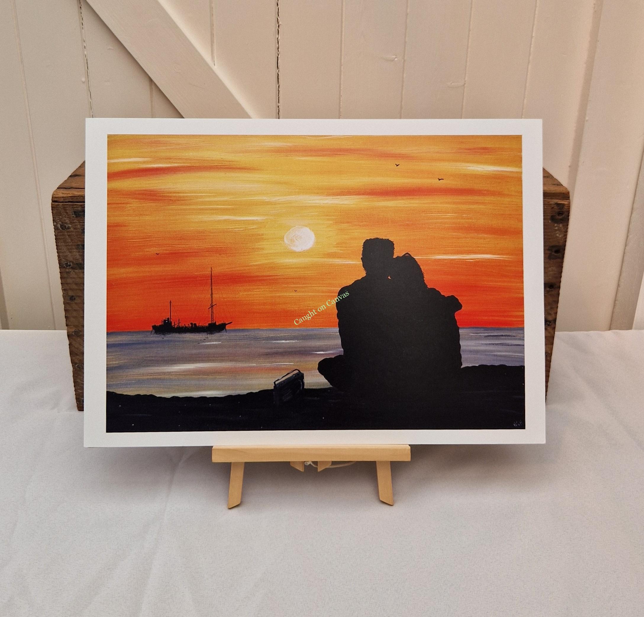 Mi Amigo Sunset Couple. Donation made to Radio Caroline.