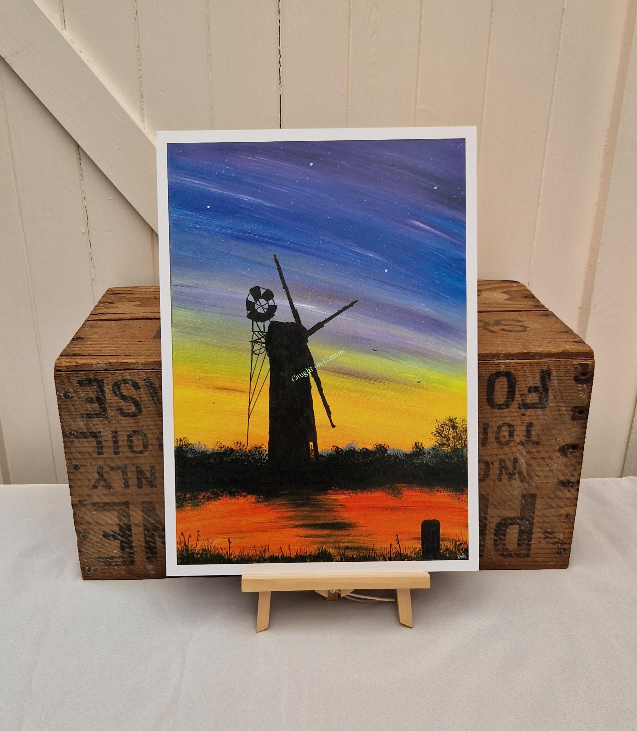 Peace at How Hill Mill in the Evening