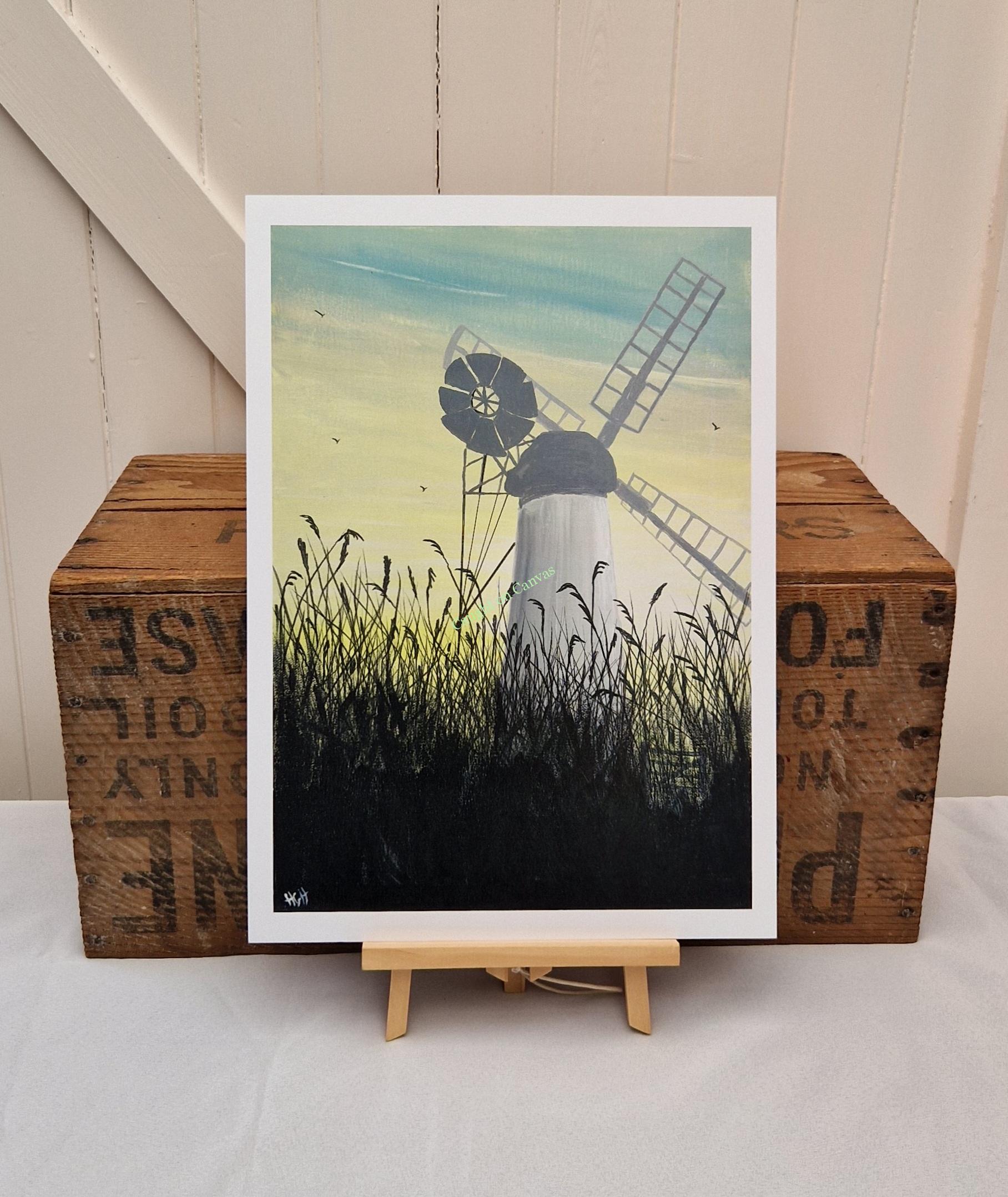 Thurne Drainage Mill, Norfolk Broads.