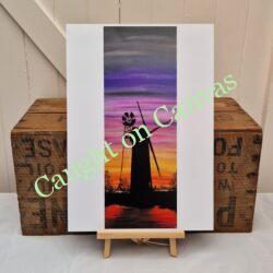 How Hill Windmill Sunset, Norfolk Broads.