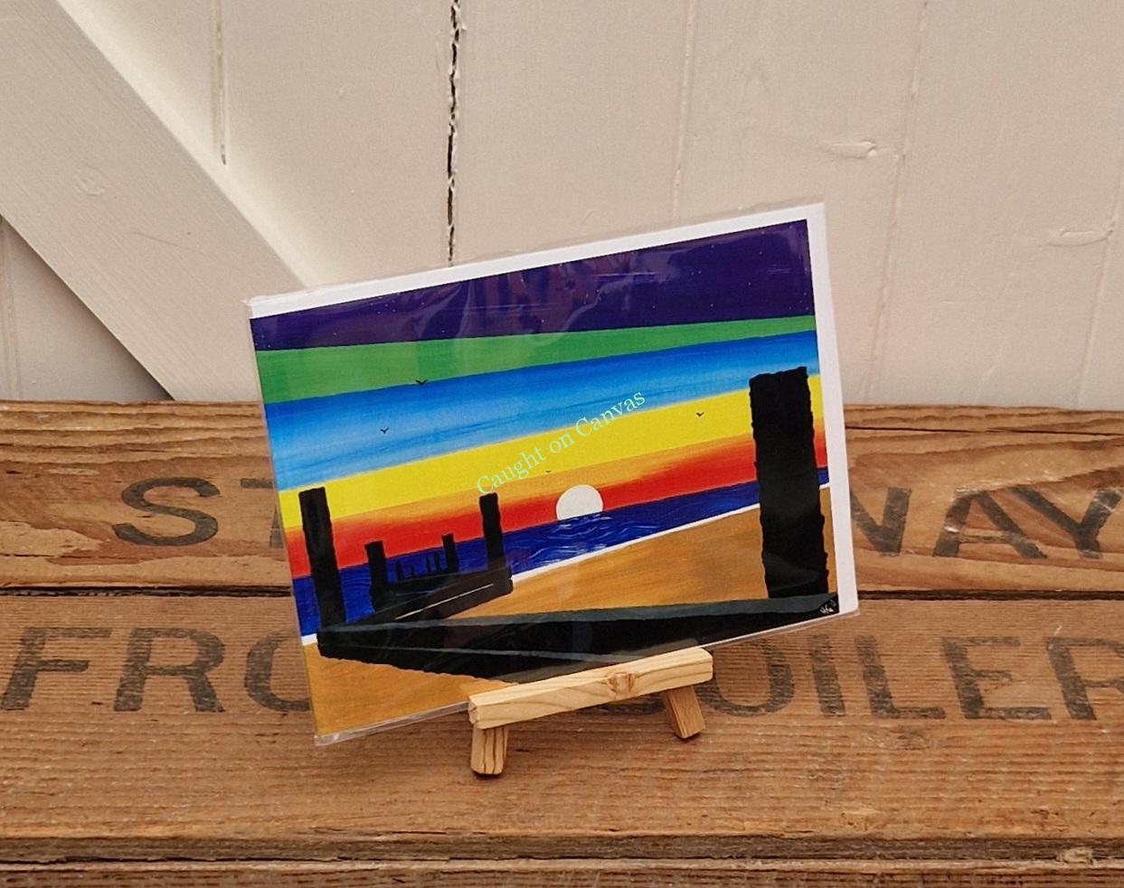 Groynes Sunrise, Walcott. - Image 3