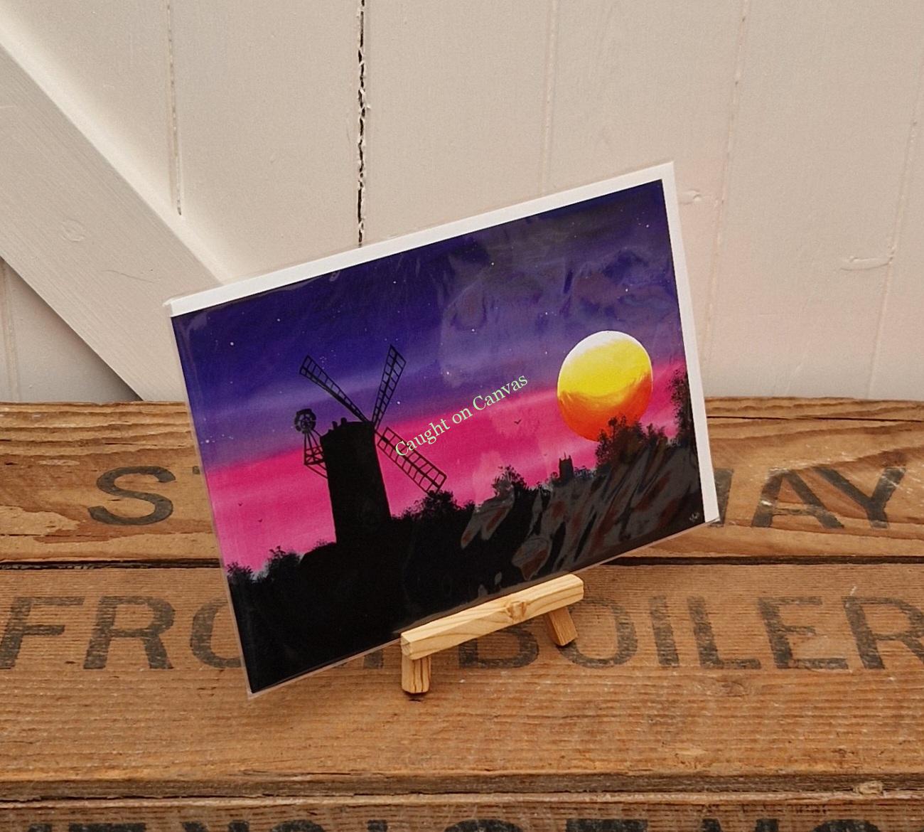 Windmill Sunset 3 - Image 2