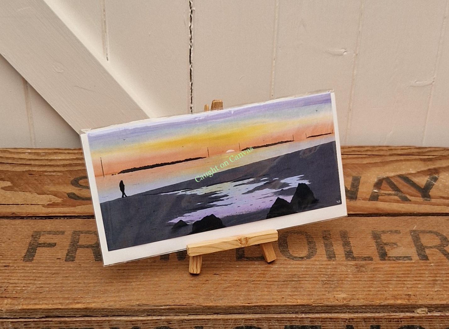 Lone Walker at Sea Palling - Image 2