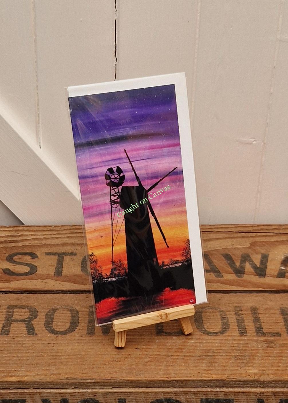 How Hill Windmill Sunset, Norfolk Broads. - Image 2