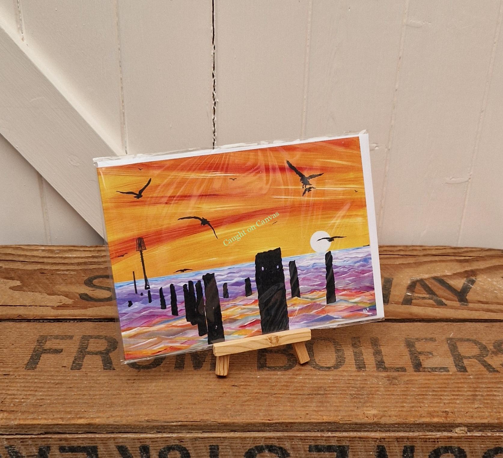 Sunrise Flight, Walcott, Norfolk. - Image 3