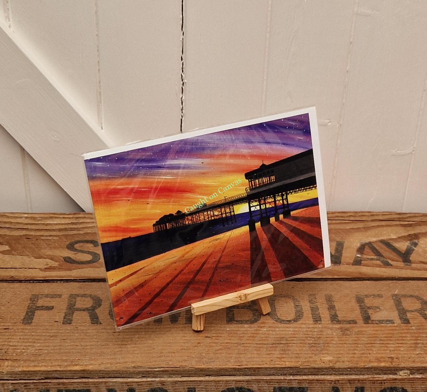 Cromer Pier Shadows. Norfolk Coast. - Image 2