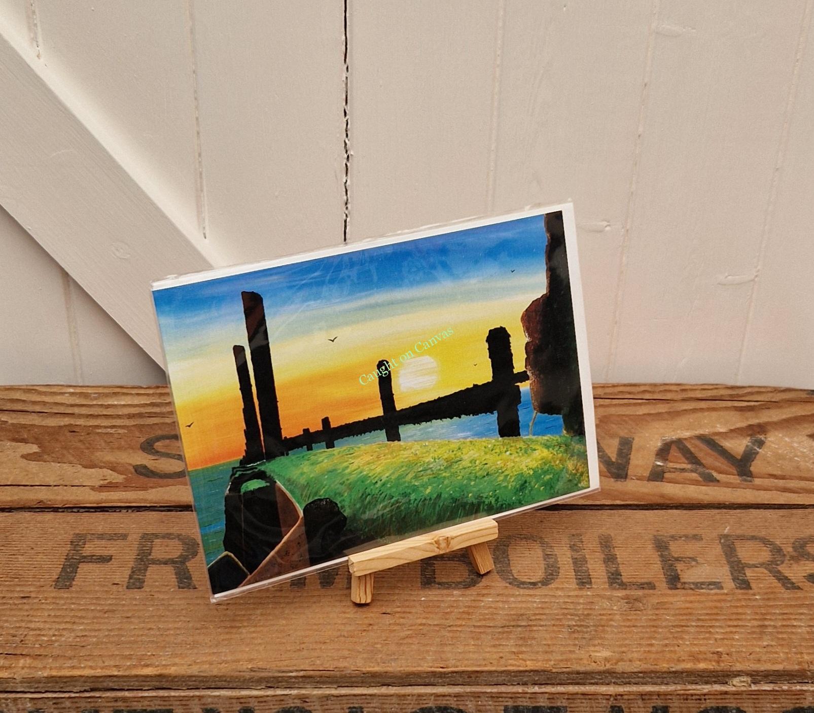 Groynes Sunset 2 - Image 2