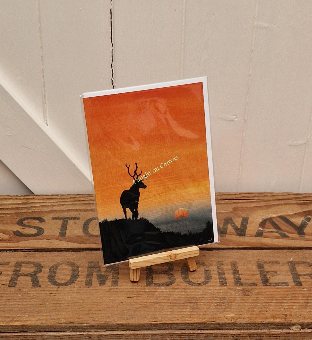 Lone Stag Sunrise - Image 3