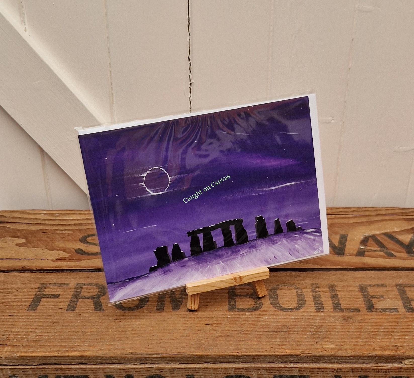 Stonehenge in Winter.