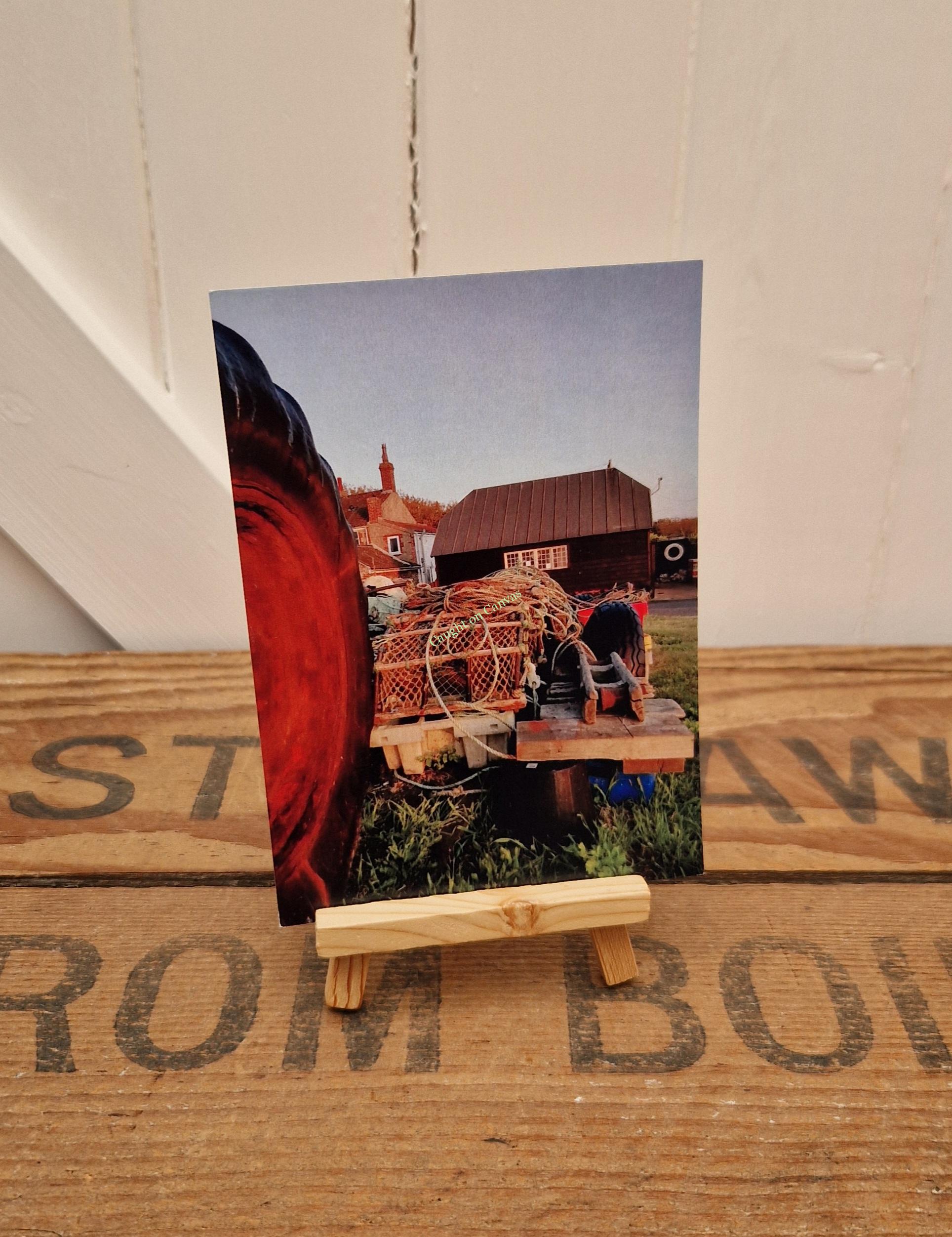 Overstrand Crabpots, North Norfolk coast.