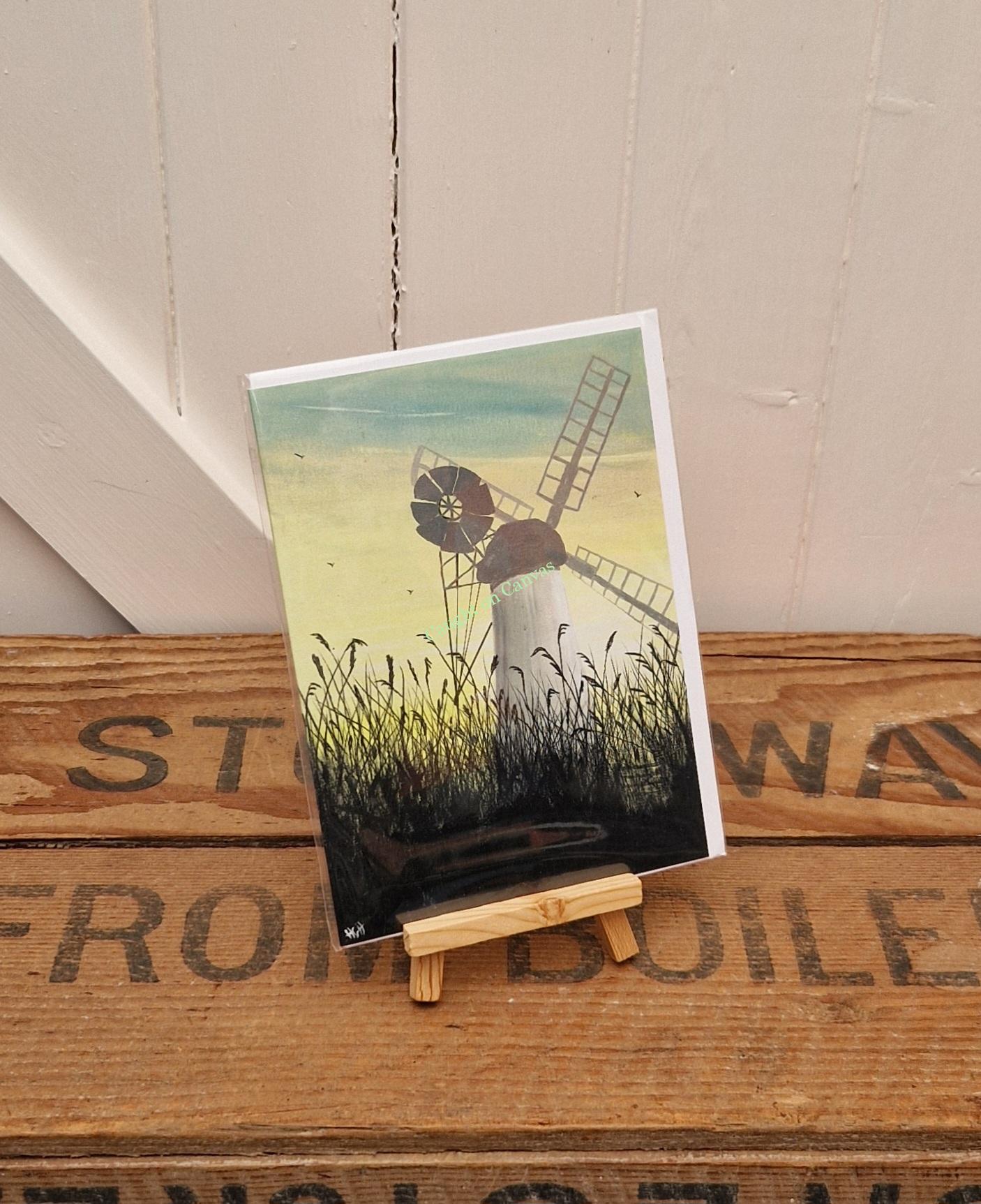 Thurne Drainage Mill, Norfolk Broads. - Image 2