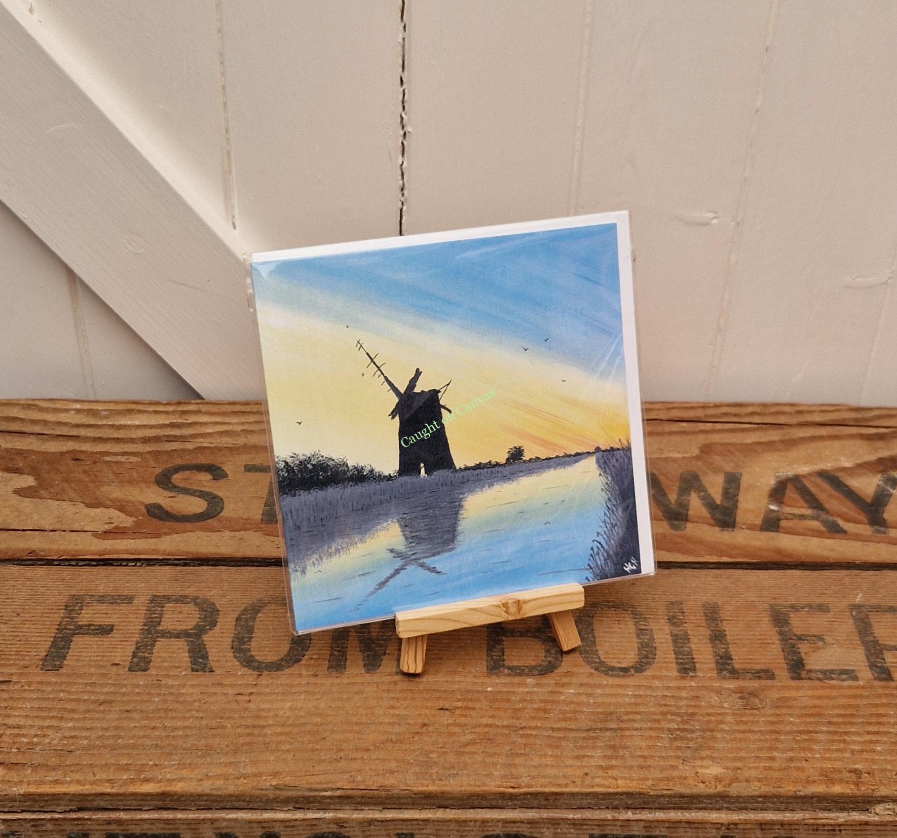 Brograve Mill Sunset. - Image 2