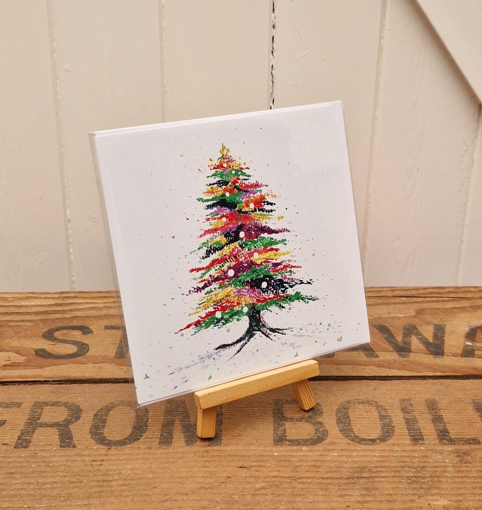 Abstract Christmas Tree