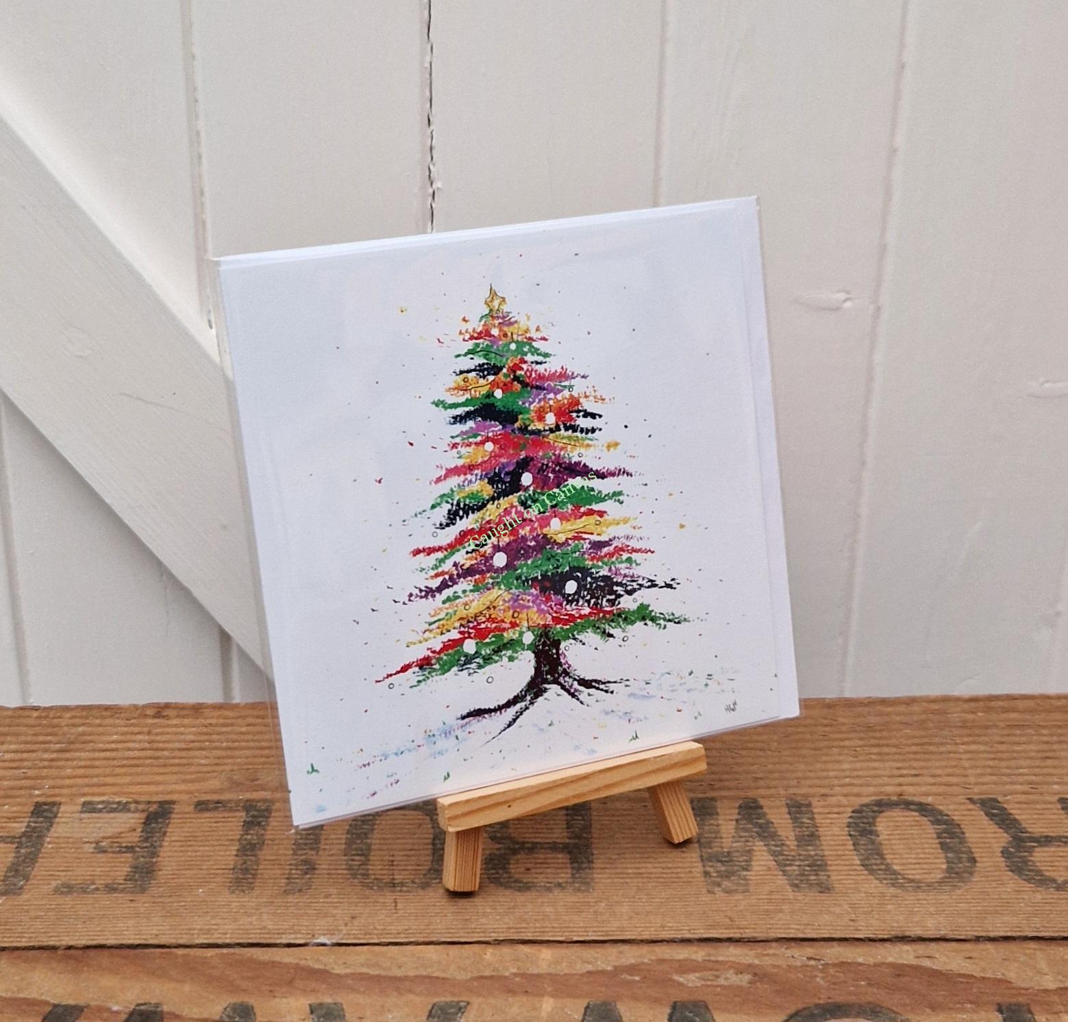 Abstract Christmas Tree
