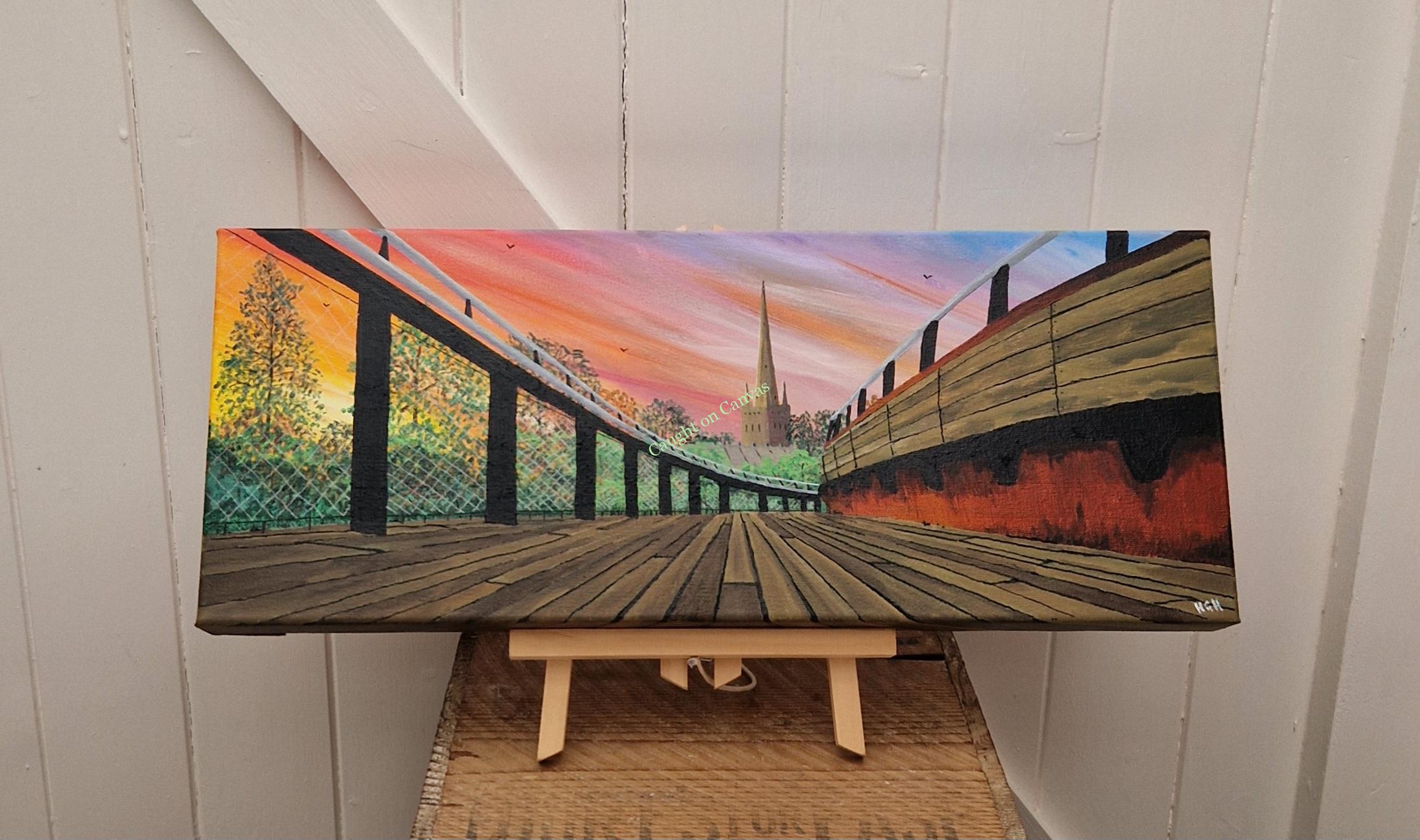 Jarrold Bridge Sunset.