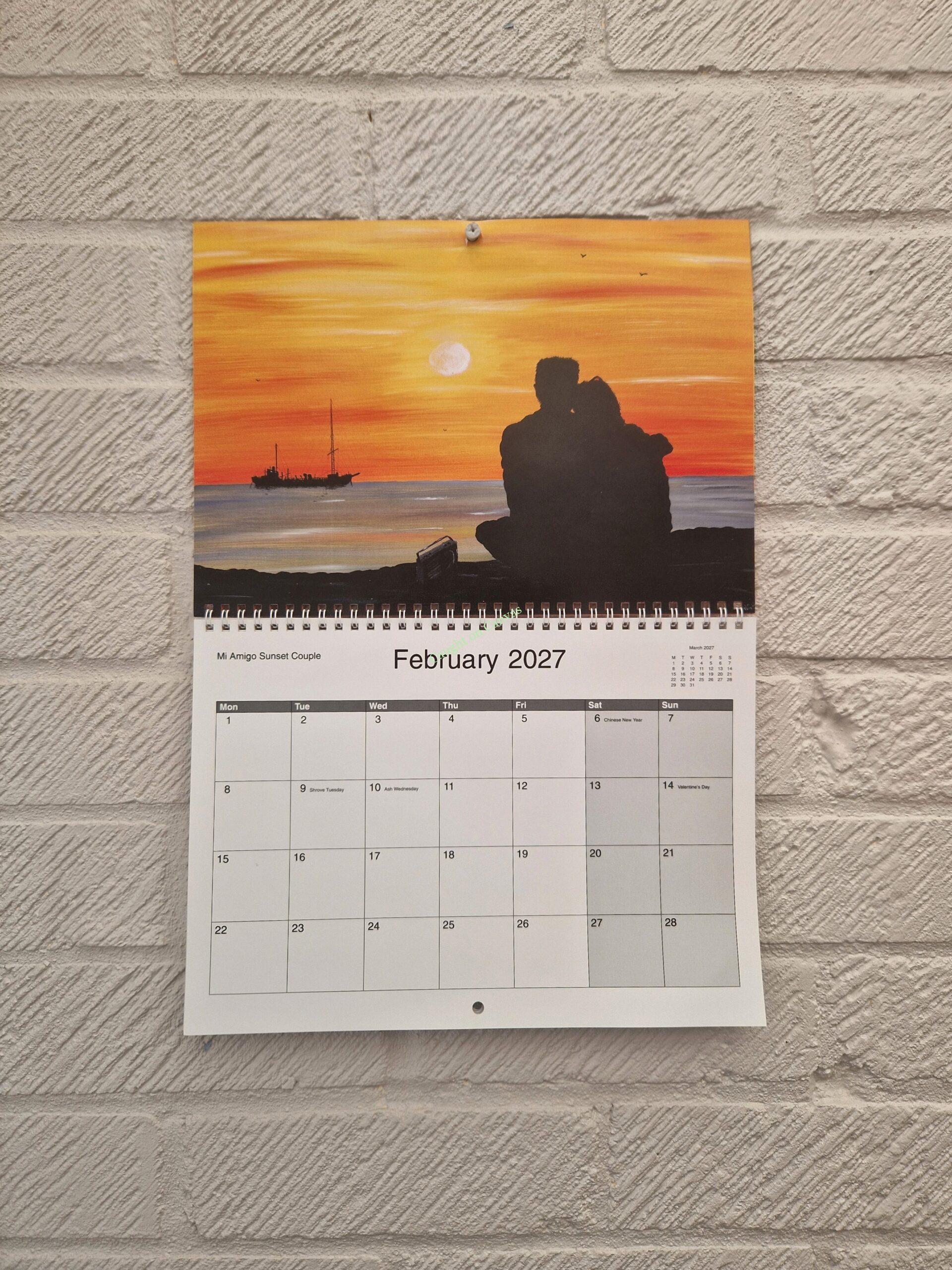 Caught on Canvas 2027 Calendar. - Image 4