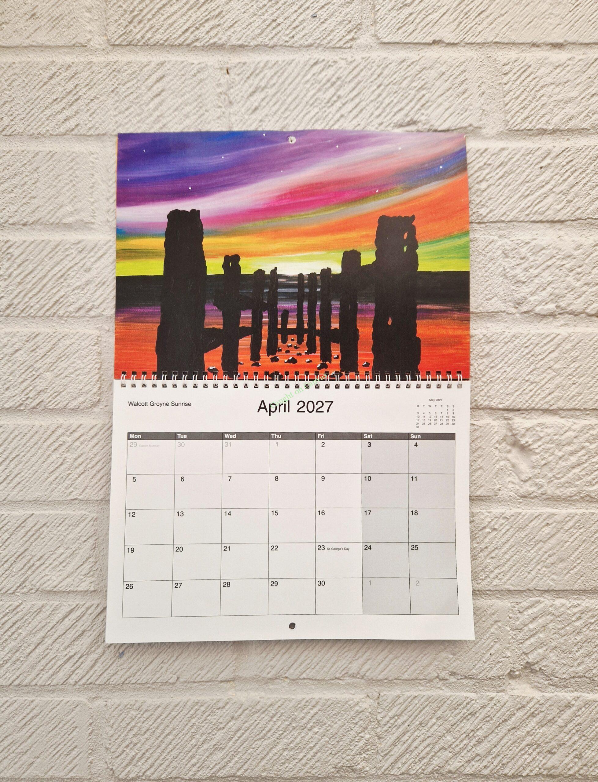 Caught on Canvas 2027 Calendar. - Image 7