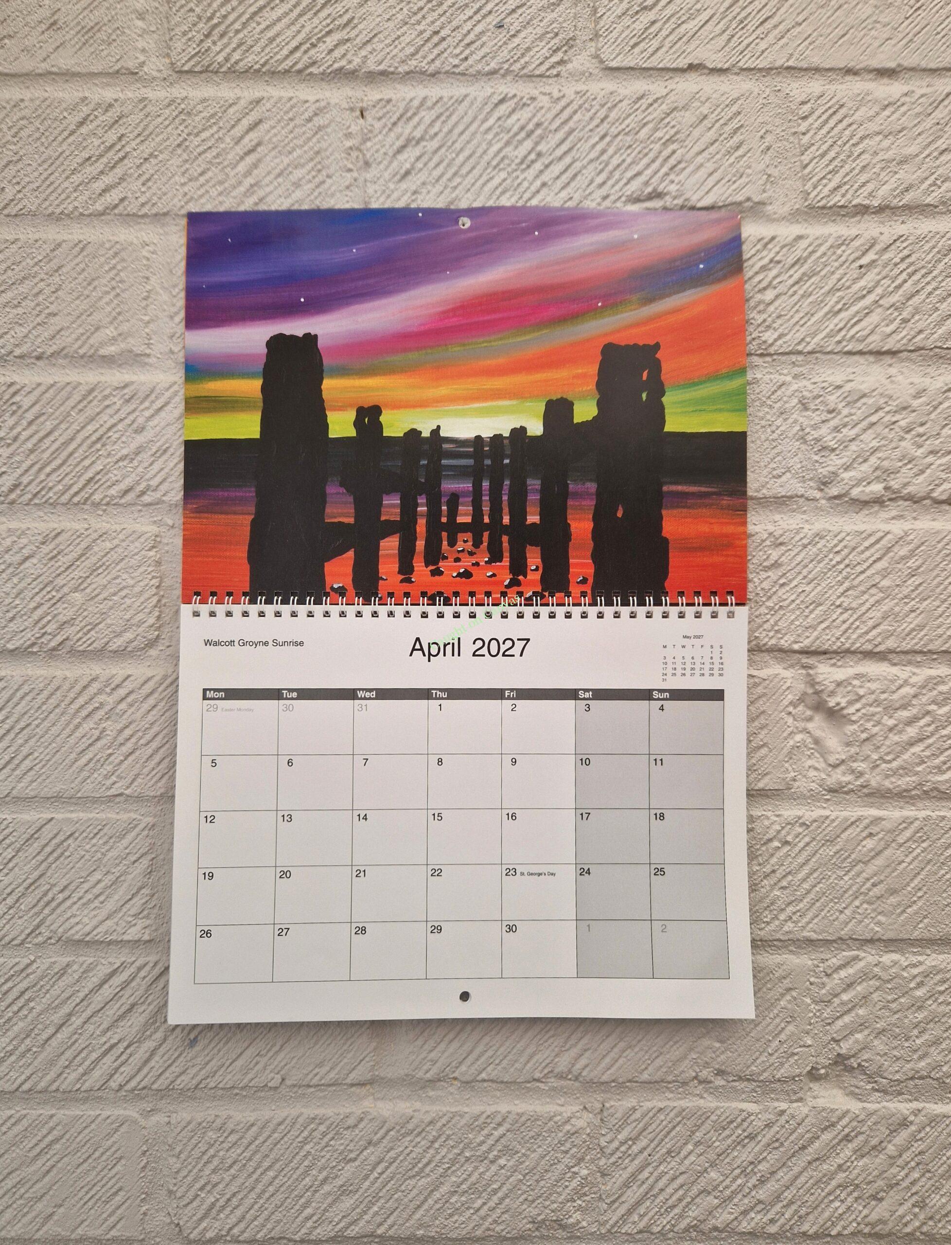 Caught on Canvas 2027 Calendar. - Image 6