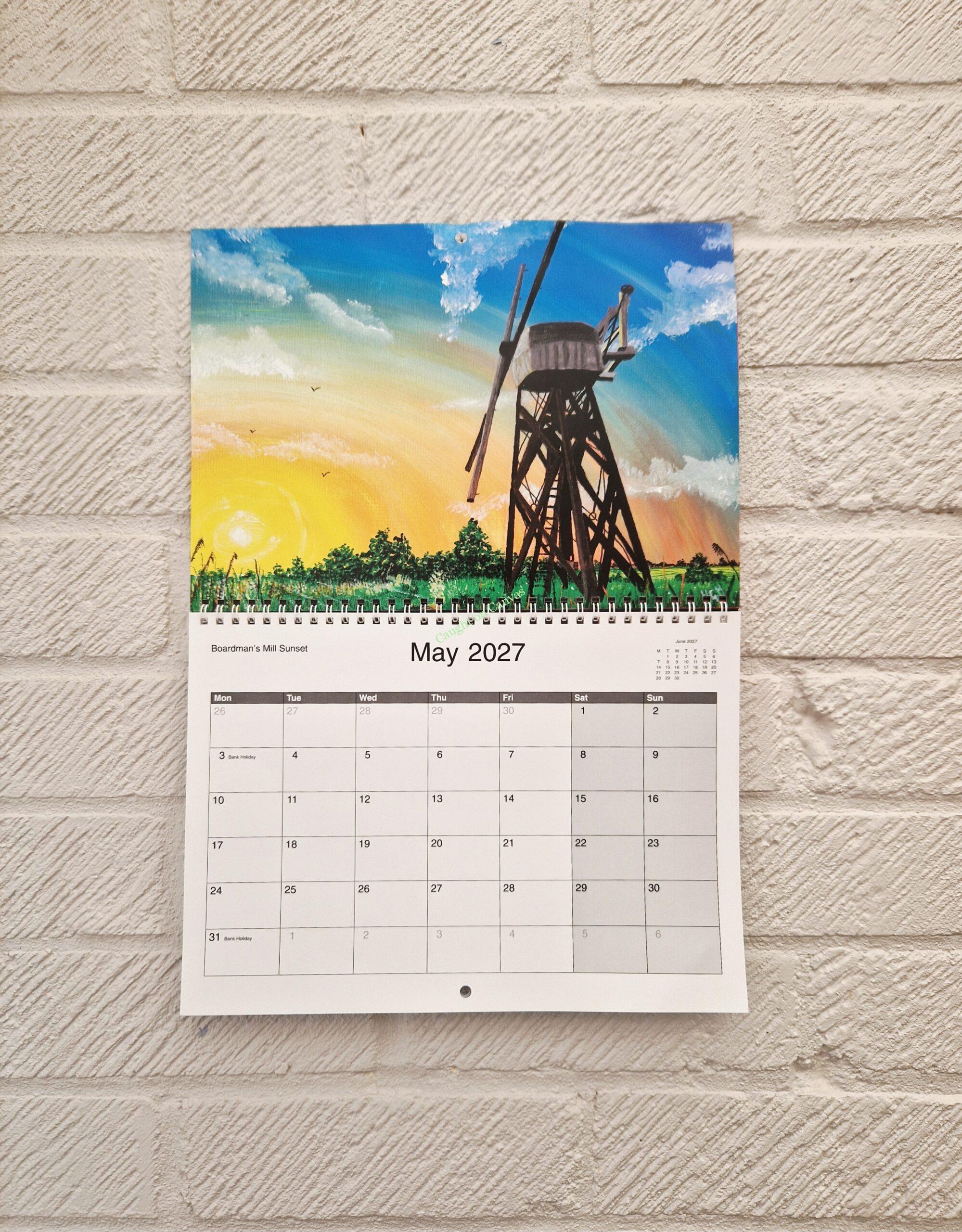 Caught on Canvas 2027 Calendar. - Image 8