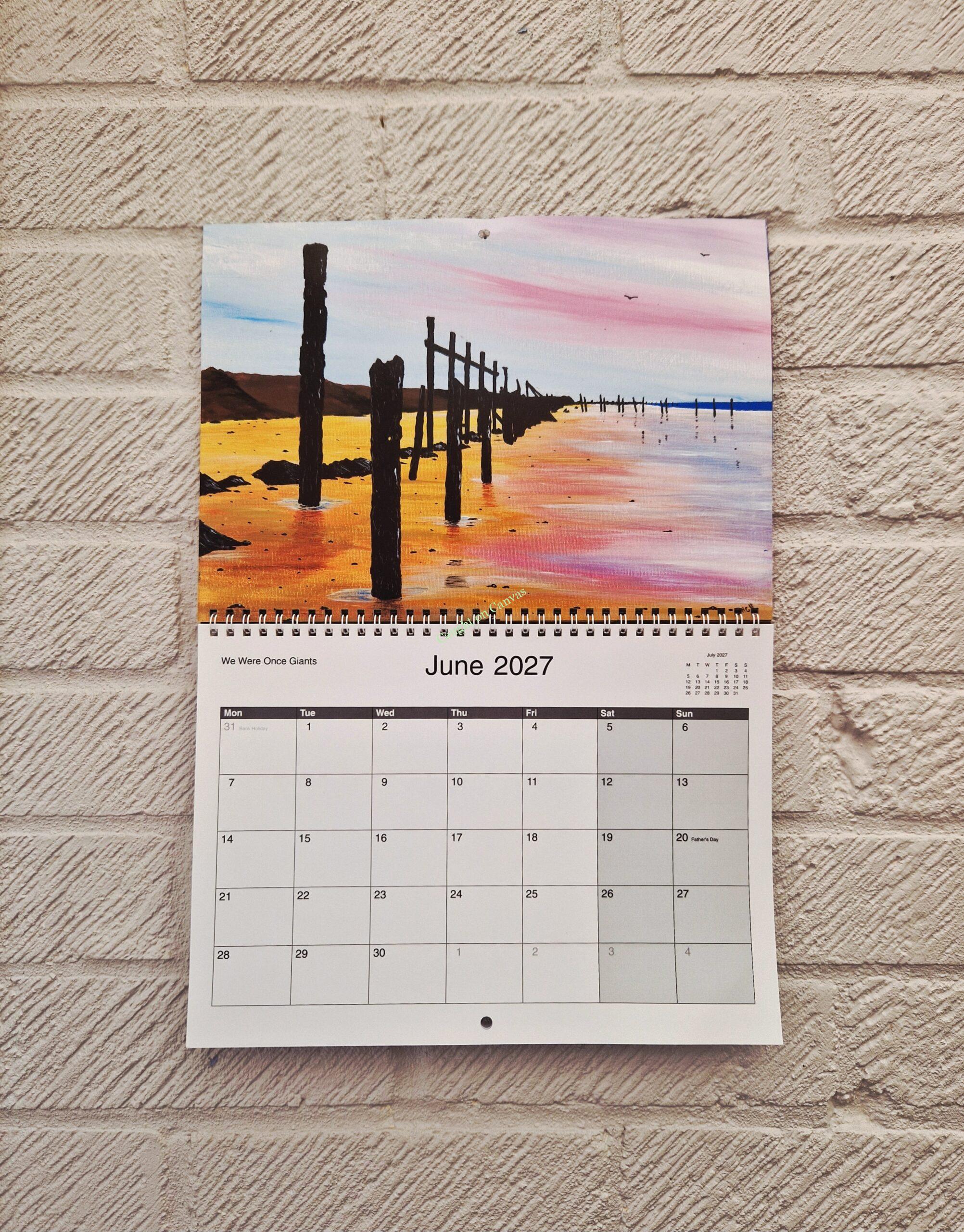 Caught on Canvas 2027 Calendar. - Image 5