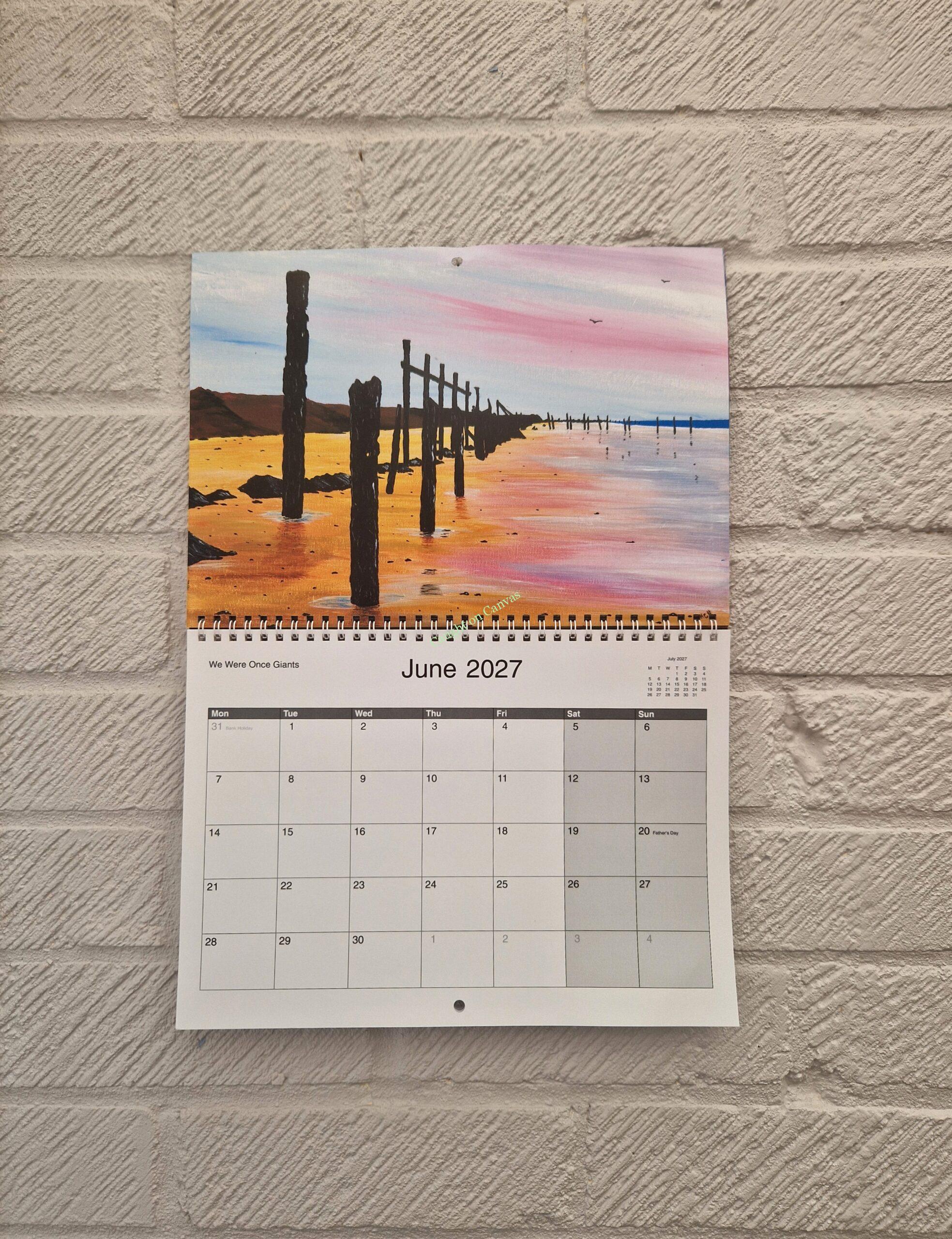 Caught on Canvas 2027 Calendar. - Image 8