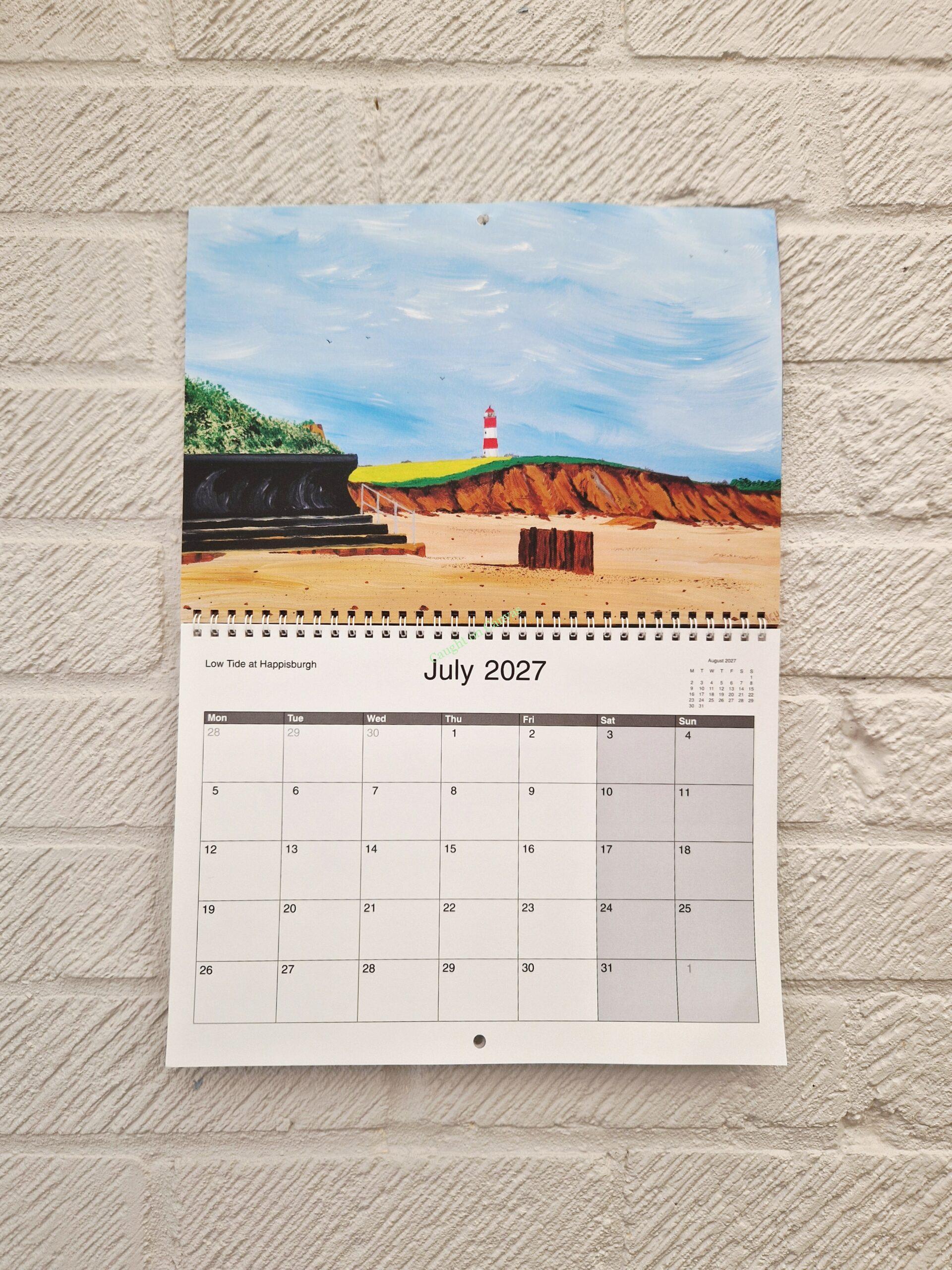 Caught on Canvas 2027 Calendar. - Image 9