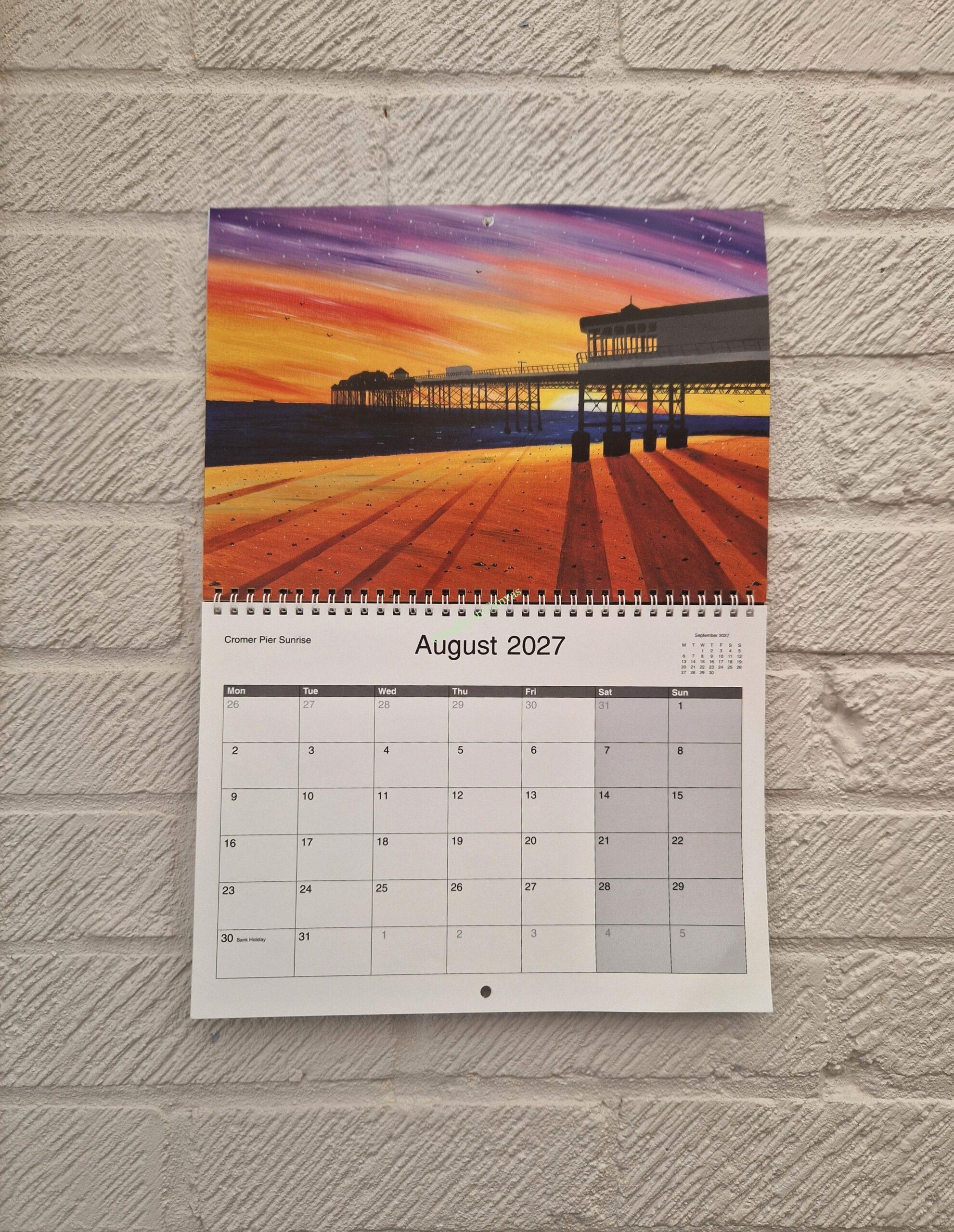 Caught on Canvas 2027 Calendar. - Image 10
