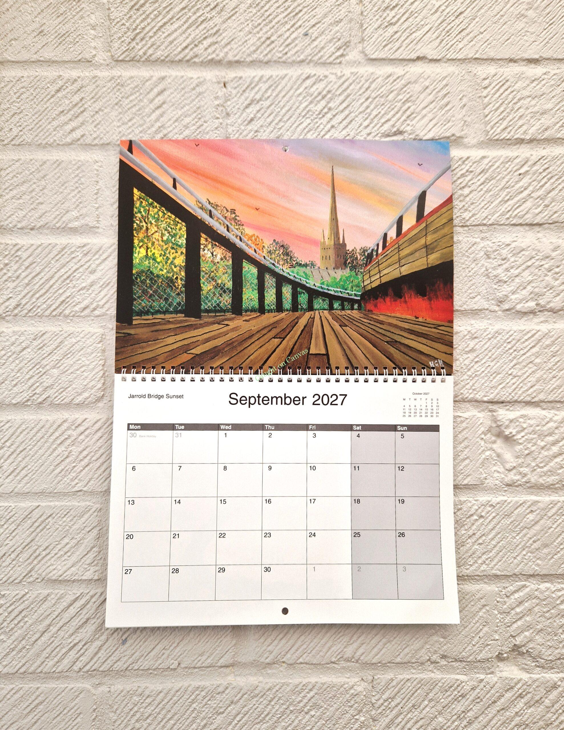 Caught on Canvas 2027 Calendar. - Image 12