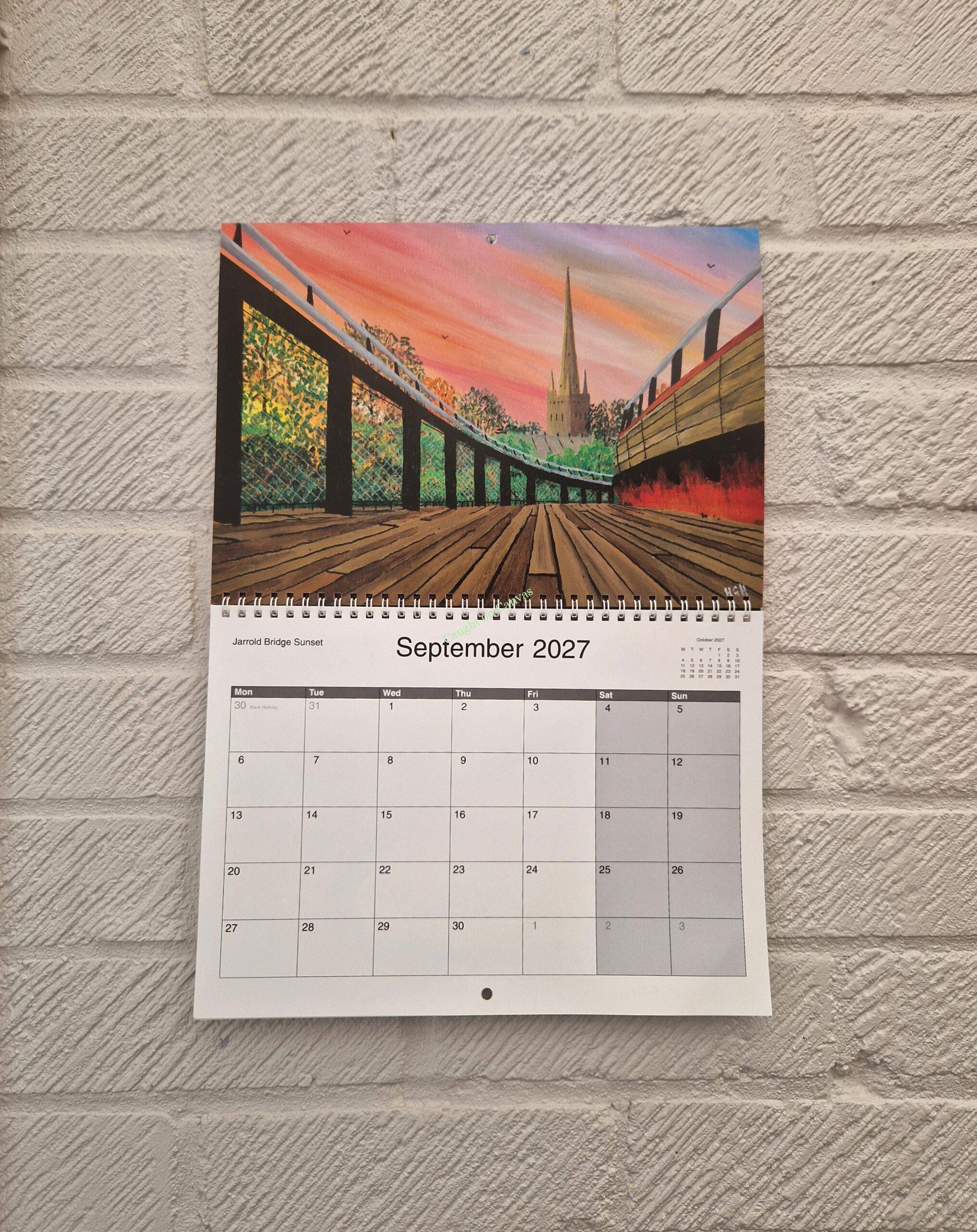 Caught on Canvas 2027 Calendar. - Image 11