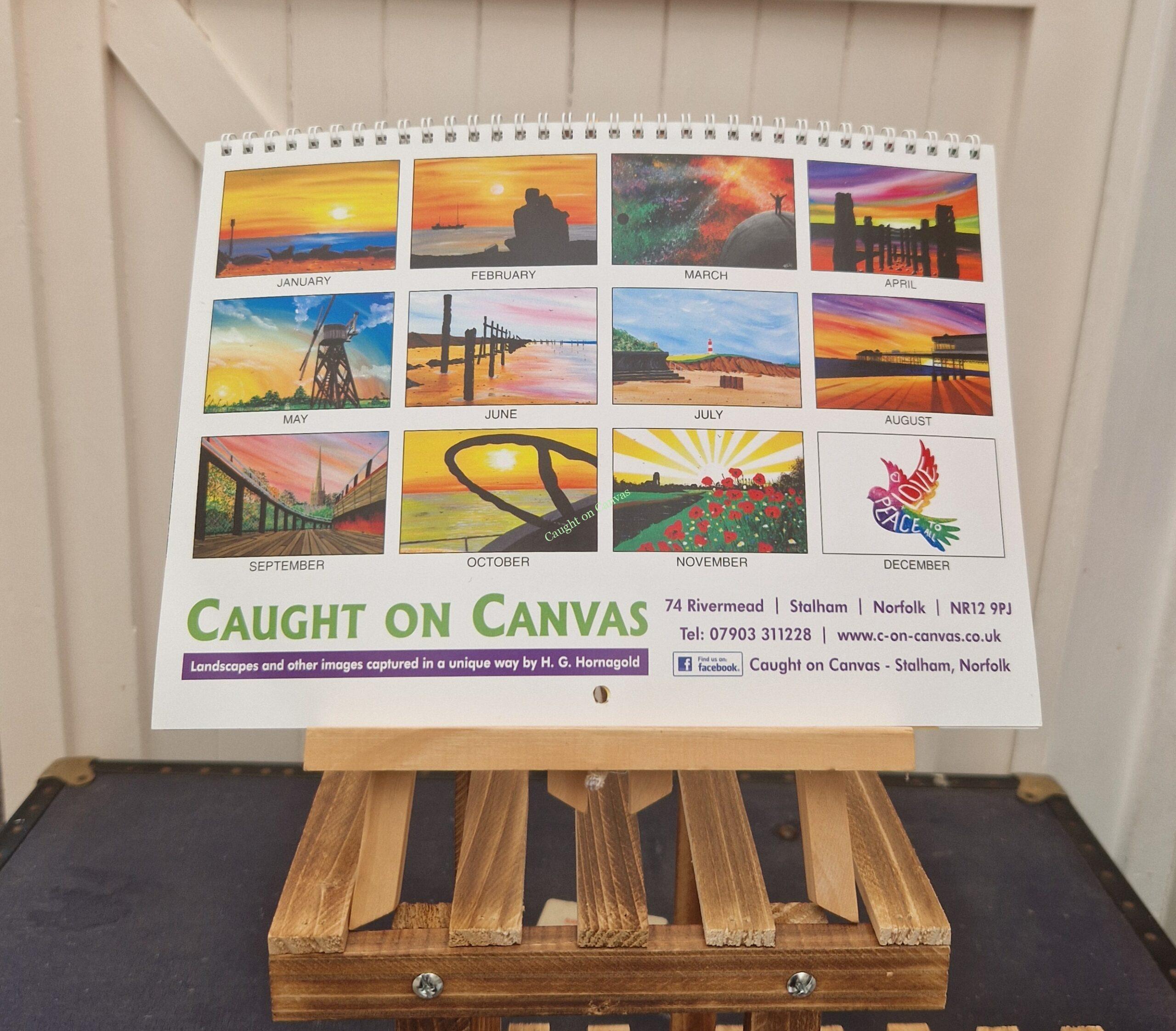 Caught on Canvas 2027 Calendar. - Image 2