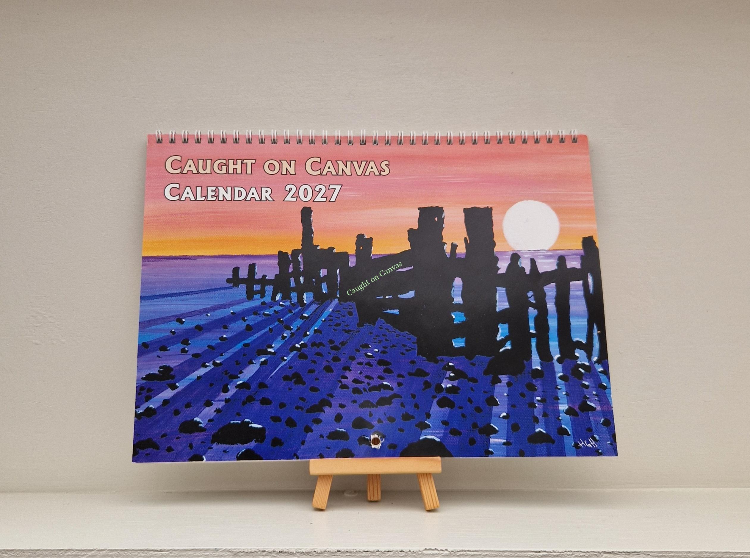 Caught on Canvas 2027 Calendar.