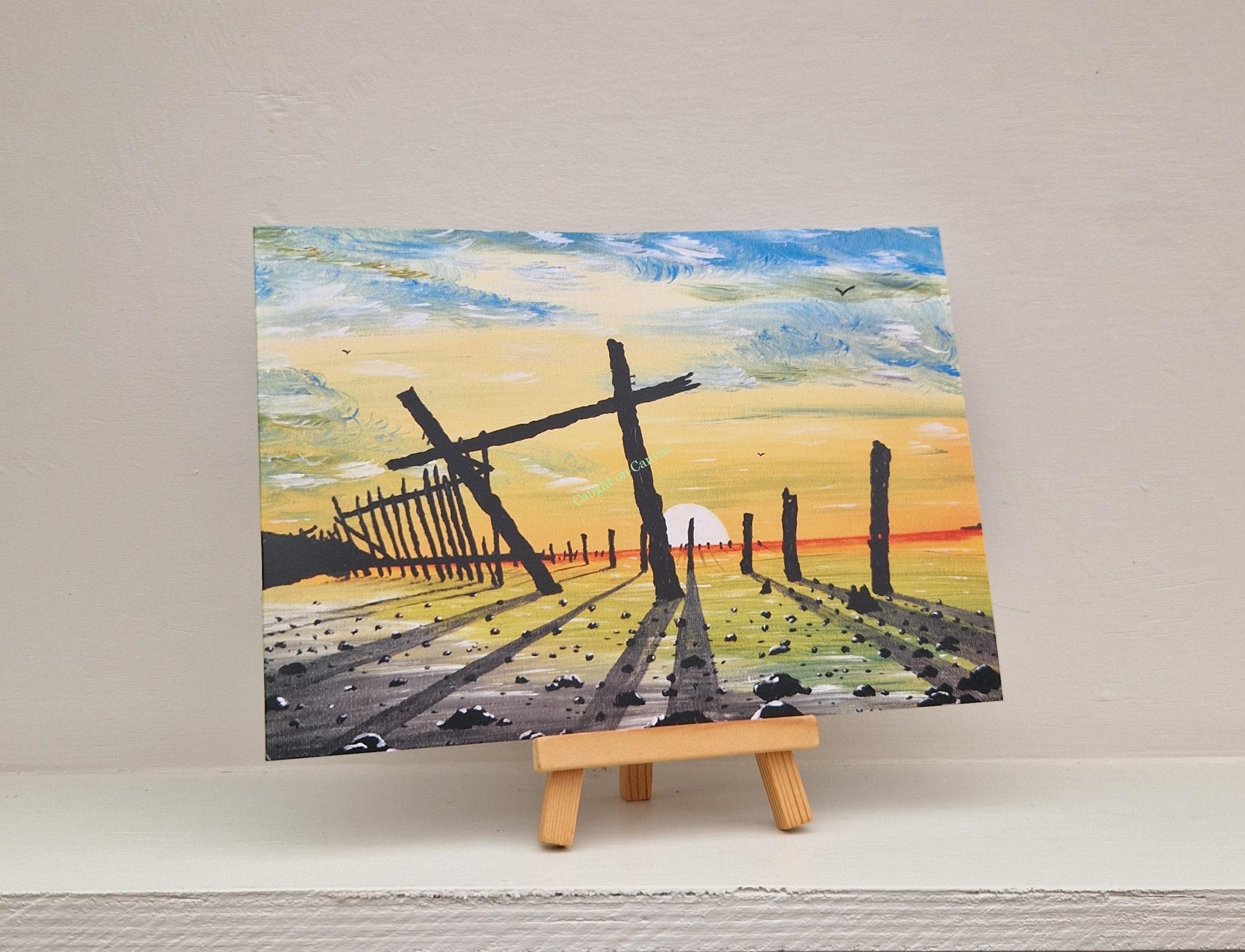 Happisburgh Old Sea Defence Sunrise - Image 3