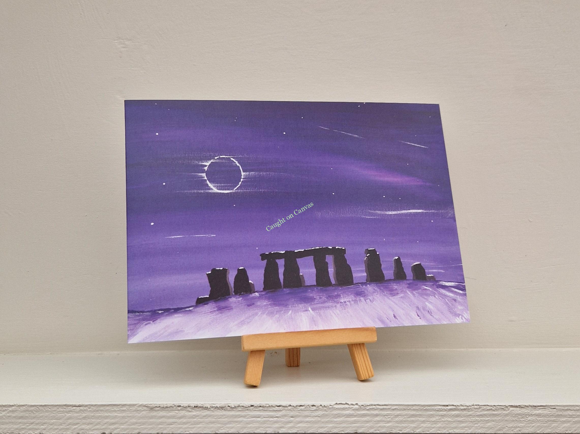 Stonehenge in Winter.