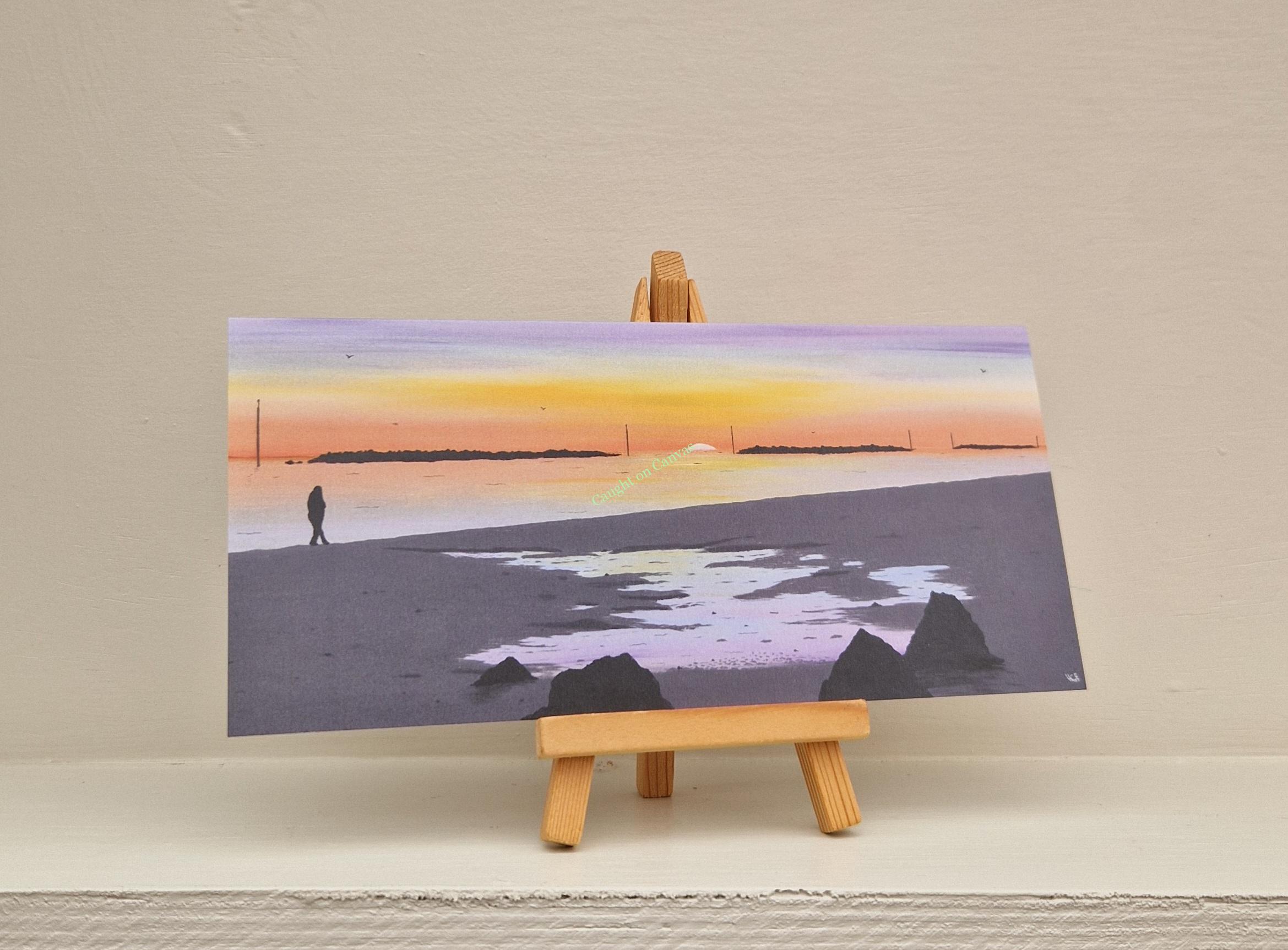 Lone Walker at Sea Palling - Image 2
