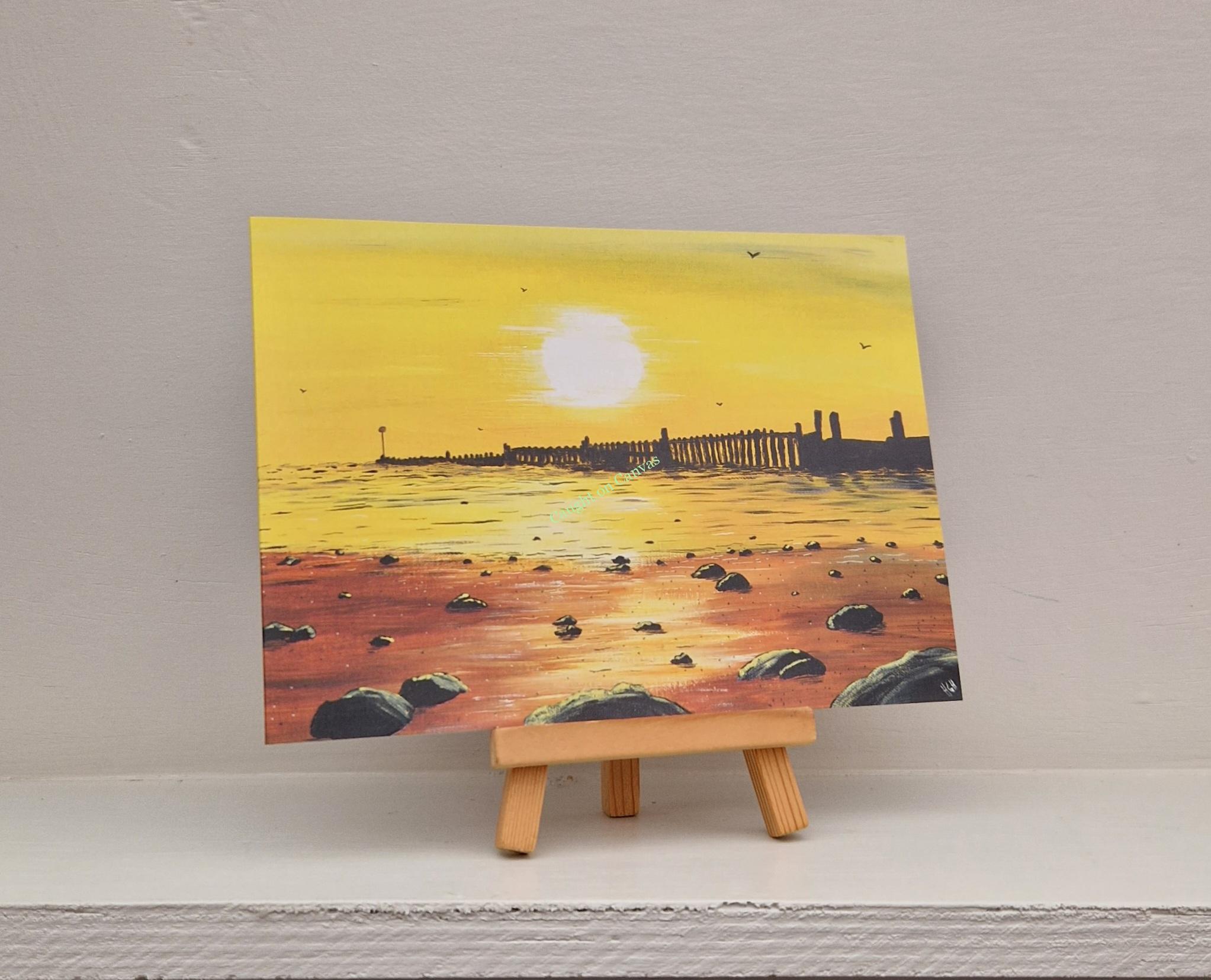 Overstrand Sunrise Stoney Beach Landscape - Image 2