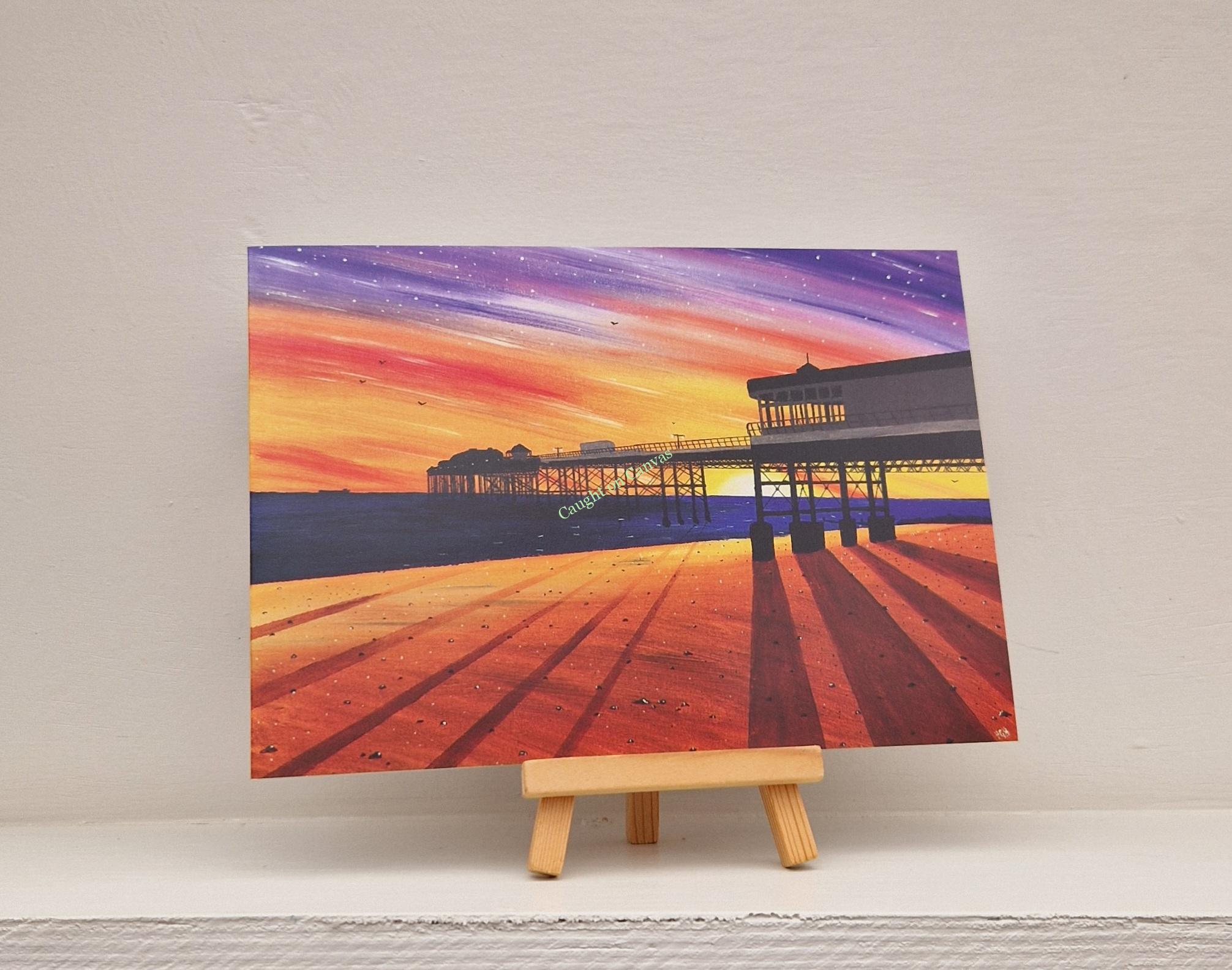 Cromer Pier Shadows. Norfolk Coast. - Image 2