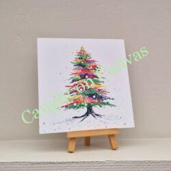 Abstract Christmas Tree